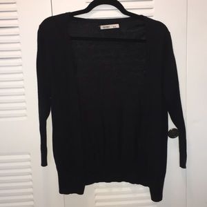 Black cardigan